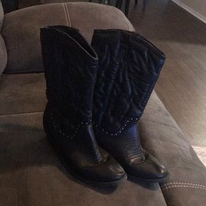 Black Cowgirl Boots